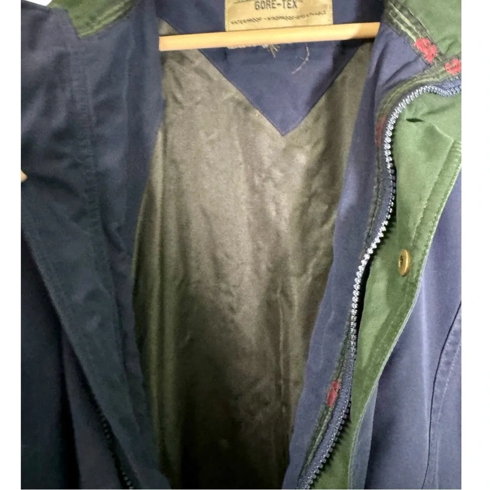 Vintage Tourney GORE-TEX‎ Waterproof Windproof Breathable Jacket Blue Men’s XL